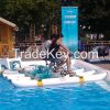 Amusement Equipment Supply Pontoons Tubes Pedal Racing Boat, Water Bicycle, Fishing Boat