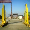 Steel Plants Passing by truck Radiation Monitoring Optional Volume gamma detector sensitive Portal Monitor Port Gate Radiation Monitor for sale