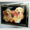 Injection molding photo fame or picture frame molding of dogs