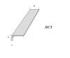 Angle unequal profile