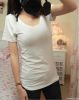 Cheapest price bulk producing plain blank cotton crew neck short sleev