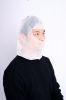 Consumable Non woven pleated bouffant Cap