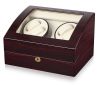 Quality Double Rotor 4+6 Automatic Watch Winder Case Storge Display Box Japanese Motor Red Piano Painting Factory Directly