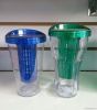 5% disount Fountain soda plastic tumblers with filter