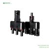 IP68 Waterproof 1500VDC 3 To 1 Solar Branch Connectors mc4 Connector 3 In 1 For Photovoltaic System