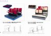 premium tiered seating, telescopic seating, theater seating, retractable seating, waiting area seat