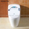 Whole Price One Piece Smart Toilet Floor Mounted Intelligent Closestool For WC Bathroom Ceramic Cyclone Flushing Toilet SMT001