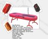 intelligent far infrared thermal massage bed