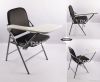 2013 new products plastic folding lecture chair with oversized tablet