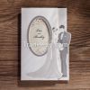 White lace european-style wedding invitations card, personality