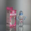300ML PP big arc baby bottle with colorful handles