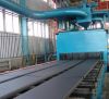 Steel plate,section shot blast clean-up machine