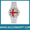 silicone iceeful watch , world cup colorful watch
