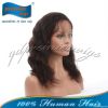 Hot seller brazilian  hair 14'natural color nature wave full lace wigs