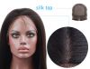 Premier hair 100% Indian remy human hair silk base top  full lace wig with baby hair for black women 