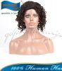 Premier hair 100% Brazilian virgin human candy curl glueless cap full lace wig for black women