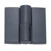 Hot Sale Black Plastic Bathroom Partition Hardware (KTW08-008)