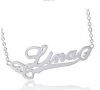 cheap Name necklace, c...