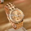 High Quality Gold Rose Gold Silver Watches Japan Quartz Movement