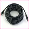 Black network cable