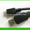 balck/white colour micro USB cable 1m