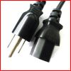 3-pin computer power cables