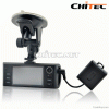 Chitec Dual Lens Car DVR with GPS, G-Sensor, Night Vision, HDMI Output,
