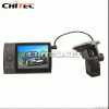Chitec 3.5 inch LCD Screen 720P Dual Cameras Car DVR with 4M length 4M