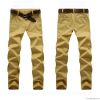 latest top brand man cotton chino casual pants trousers