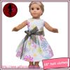 OEM fashion girl doll dress, 18 inch baby doll dress on sale