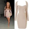 New Fashion 2014 WL213 Long Sleeve Sequined Bandage Dress