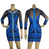 New Fashion 2014 WL149 Long Sleeve bandage dress