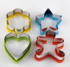 Silicone cookie cutter set