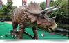 theme park jurassic park robotic dinosaur