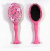 Polyresin Hair Comb with Metal Butterfly