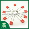 2014 new product custom Plastic head safety pins