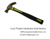 Claw hammer with plastic handle