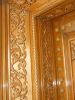 Large main entrance solid wood hand carved door
