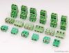 3.5 or 3.81 pitch terminal blocks, male, 90 degree, dip