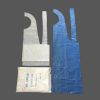 Folded Flat Or Roll Apron Surgical Use Disposable PE Aprons