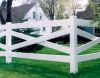 pvc white picket portable horse fence panels