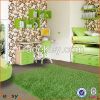 Plush plain green home...