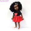 hot sale 18 inch wholesale black doll, black fashion doll