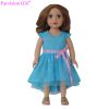 wholesale vinyl craft doll to dress, fashion 18 inch doll