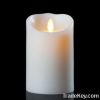 flameless pillar led candle remote control