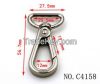 Nickel color swivel tr...