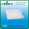 Recessed back emitting led panel light with glass cover