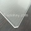 Laser dotted light guide plate for LED panel light