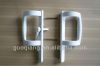 d type sliding aluminum handle