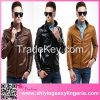 wholesale latest fashion man leather jacket